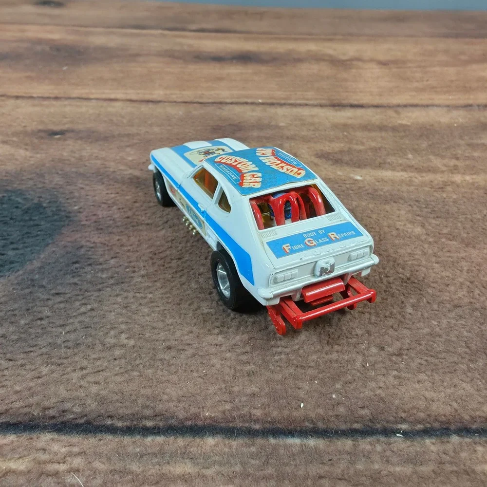 Corgi Toys Ford Capri Santapod Gloworm 1/43 White Good Whizzwheels Dragster